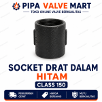 Socket Drat Dalam Hitam Class 150 1-1/4" - 2"