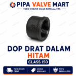 Dop Drat Dalam Hitam Class 150 1/8" - 1"