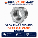 Vlok Ring / Bushing Drat Galvanis Class 150 3/8" - 1"